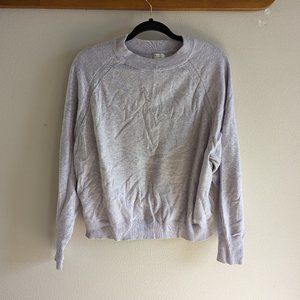Lavender A New Day lightweight cotton blend sweater